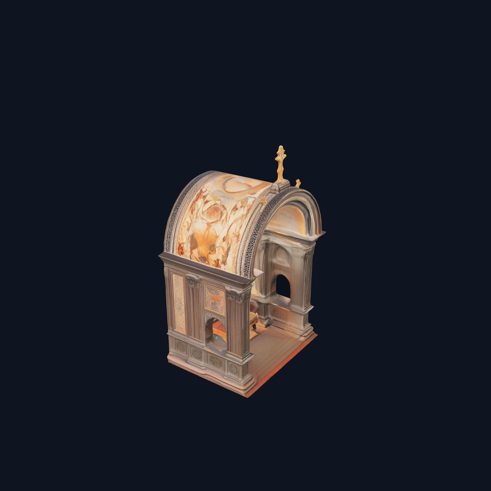 Baroque Chapel Interior model pack